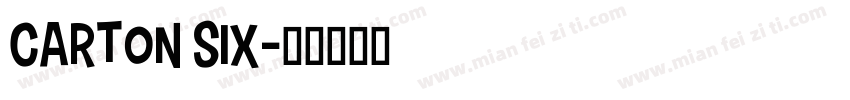 Carton Six字体转换